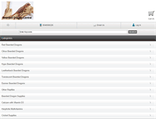 Tablet Screenshot of beardeddragoncentral.com